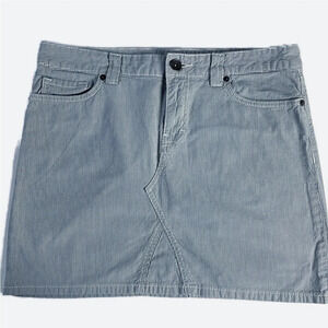Tommy‎ Hilfiger Striped Mini Skirt Size 10 Blue White